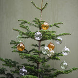 Glass Baubles 'Emerald' 80 mm – Set of 4