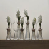 Hyacinth Vase 'Iden' ribbed
