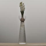 Hyacinth Vase 'Iden' ribbed