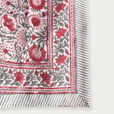 Tablecloth 'Clavel' Block Print 170 x 280 cm