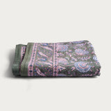 Tablecloth 'Valbonne' blockprint 145x220