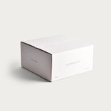 Glass Baubles 'Smoke Grey' 80 mm – Set of 4