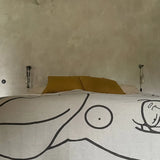 Linen Tablecloth Artwork WE Woman + Woman