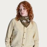 Garden Scarf 'Hydrangea' brown/black