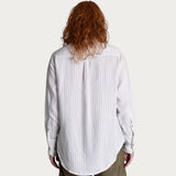 Gardenwear Shirt 'Lark' stripe white/green