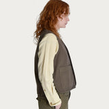 Gardenwear Vest 'Ro' olive green