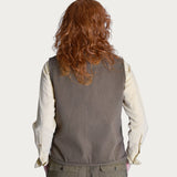 Gardenwear Vest 'Ro' olive green