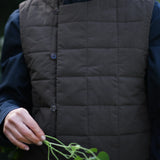 Gardenwear Vest 'Tuva' quilted mud brown