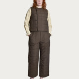 Gardenwear Pants 'Fjura' quilted mud brown
