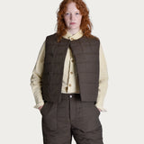 Gardenwear Vest 'Tuva' quilted mud brown