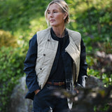 Gardenwear Vest 'Tuva' quilted sage green