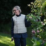 Gardenwear Vest 'Tuva' quilted sage green
