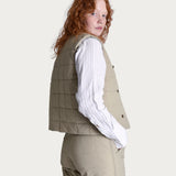 Gardenwear Vest 'Tuva' quilted sage green