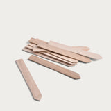 Wooden plant labels