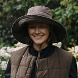 Gardenwear Vest 'Tuva' quilted mud brown