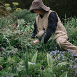 Gardenwear Pants 'Fjura' quilted sage green